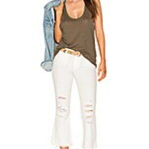 Black Orchid Mia Crop Flare Capri Jeans